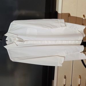 White ExtraLong Buttondown